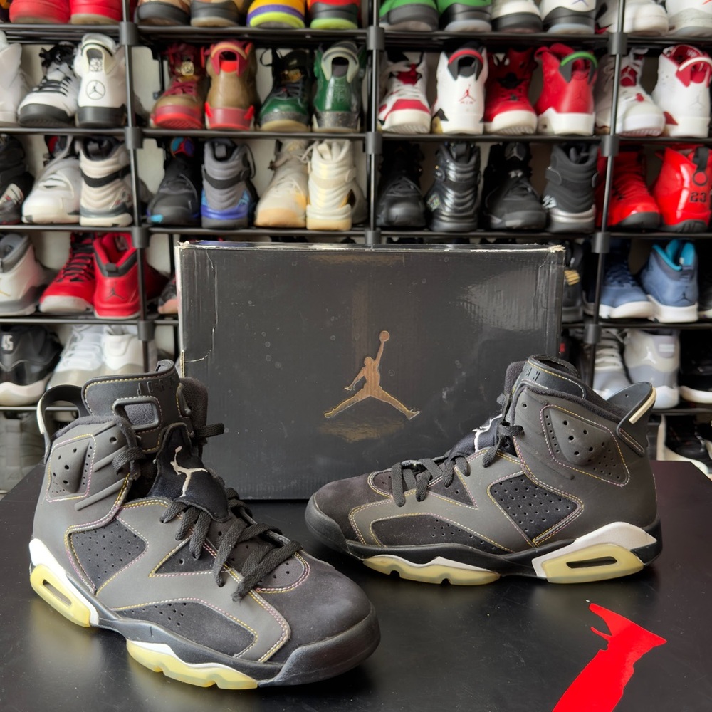 2010 Air Jordan 6 Retro 'Lakers' Size 8 Mens